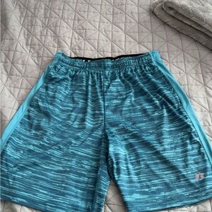 Men's Blue Athletic Shorts